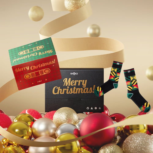 Holiday Gift Box (socks&card)