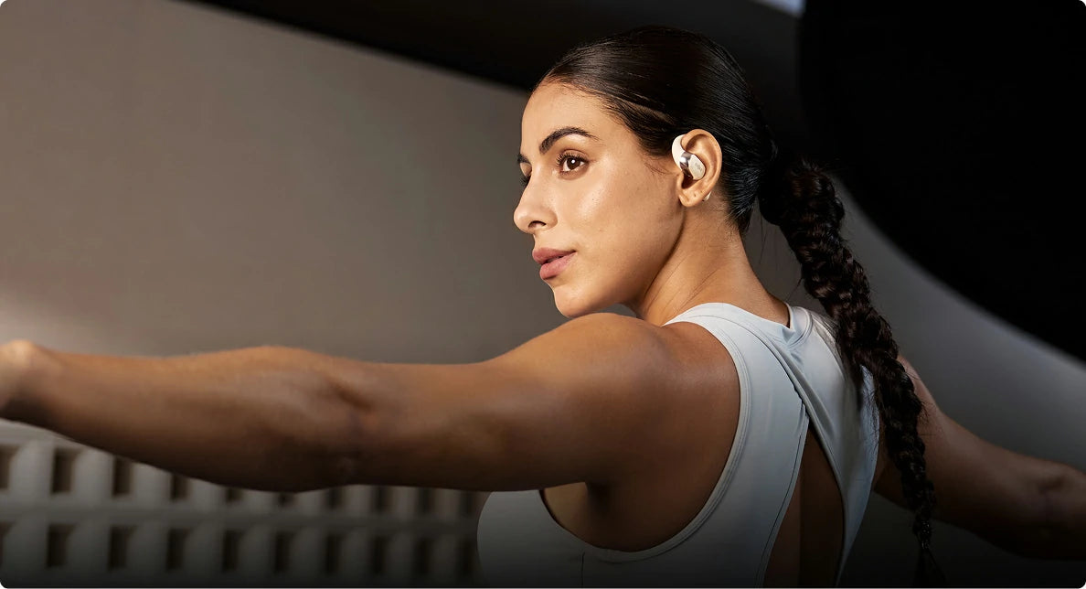 Open-ear listening helps you stay connected to your surroundings
